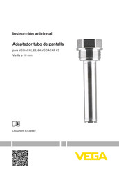 Vega VEGACAP 63 Instrucción