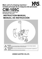 HRS CM-105C Manual De Instruccion