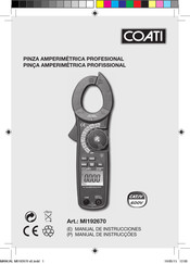 Coati MI192670 Manual De Instrucciones