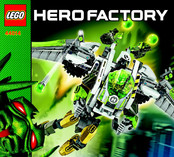 LEGO HERO FACTORY 44009 Manual De Instrucciones