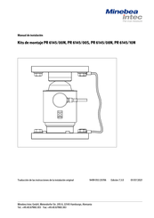 Minebea Intec PR 6145/08N Manual De Instalación