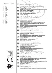 Stiga B 52 DH Manual De Instrucciones