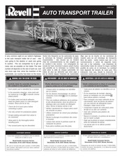 REVELL AUTO TRANSPORT TRAILER Manual Del Usuario