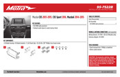 Metra 95-7522B Instrucciones De Instalación