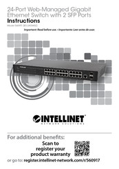 Intellinet Network Solutions 560917 Instrucciones