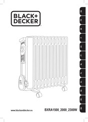 Black+Decker BXRA1500E Manual Del Usuario