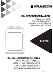 EAS ELECTRIC EHF201 Manual De Instrucciones