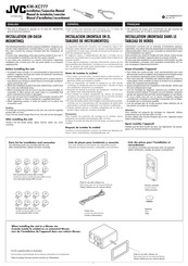 JVC KW-XC777 Manual De Instalación/Conexion