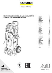 Kärcher HD 6/15 MXA Manual De Instrucciones