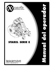 Exmark STARIS E Serie Manual Del Operador