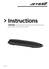 Thule JETBAG 30 Holiday Manual De Instrucciones