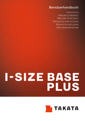 TAKATA I-SIZE BASE PLUS Manual De Instrucciones