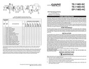 Little Giant TE-7-MD-SC Manual Del Usuario