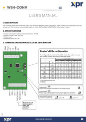 xpr WS4-CONV Manual Del Usuario