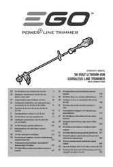 EGO STX3800 Manual Del Operador