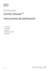 Dornbracht Comfort Shower Manual De Instrucciones