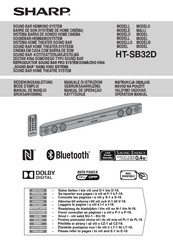 Sharp HT-SB32D Manual Del Usuario