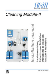 Swan Analytical Instruments Cleaning Module-II Instrucciones De Instalación