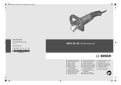 Bosch GPO 14 CE Professional Manual Origina