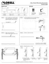 Lorell 52507 Instrucciones De Montaje