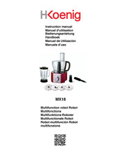 Hkoenig MX18 Manual De Utilización