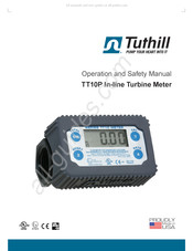 Tuthill TT10P Manual De Operación Y Seguridad