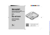 Sharp MD-MT90W Manual De Manejo