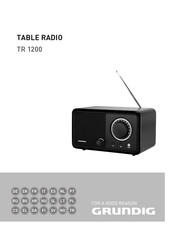 Grundig TR 1200 Manual De Instrucciones