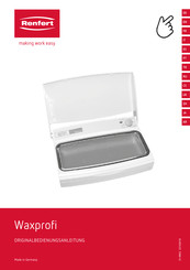 Renfert Waxprofi Manual Del Usuario