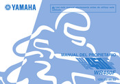 Yamaha WR450R 2013 Manual Del Propietário