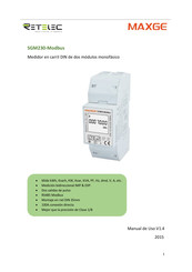 retelec MAXGE SGM230-Modbus Manual De Uso