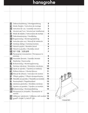 Hansgrohe 13444180 Modo De Empleo/Instrucciones De Montaje
