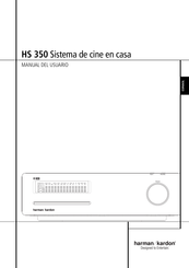 Harman Kardon HS 350 Manual Del Usuario