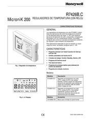 Honeywell R7426B1014 Guia Del Usuario