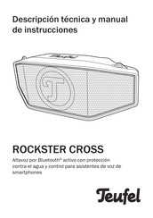 Teufel ROCKSTER CROSS Descripción Técnica Y Manual De Instrucciones