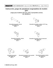 Maxon GPT Serie Instrucción