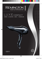 Remington LUXE COMPACT D2011 Manual De Instrucciones