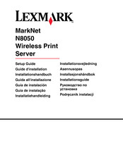 Lexmark MarkNet N8050 Guia De Instalacion