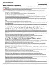 Rockwell Automation Allen-Bradley EtherNet/IP 1756-EN2TSC Instrucciones De Instalación