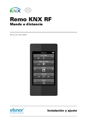 elsner elektronik Remo KNX RF Instalacion Y Ajuste