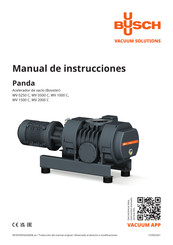 BUSCH Panda WV 1500 C Manual De Instrucciones