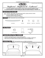 LUND AVS Bugflector Instrucciones De Instalación