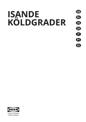 IKEA ISANDE KÖLDGRADER Manual De Instrucciones