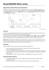 MikroTik RB2011iL-RM Guia De Inicio Rapido