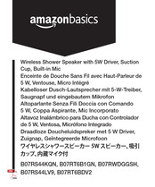 Amazon Basics WP912BLACK Guía De Bienvenida