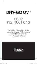 Widex DRY-GO UV Manual Del Usuario