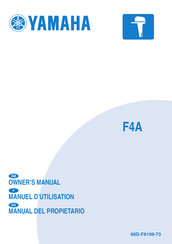 Yamaha F4A Manual Del Propietário