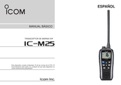 Icom IC-M25 Manual Básico