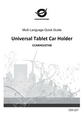 Conceptronic CCARHOLDTAB Manual Del Usuario