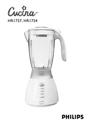 Philips Cucina HR1757/16 Manual De Instrucciones